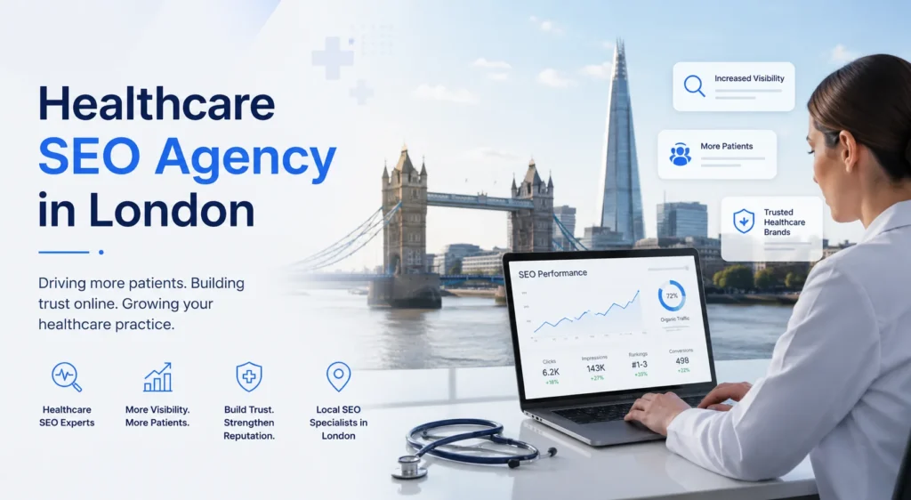 Healthcare SEO agency in London
